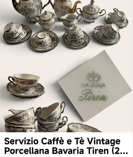 Bavaria tiren servizio tè - tè, e