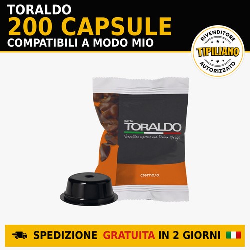 200 capsule caffè toraldo - 200,